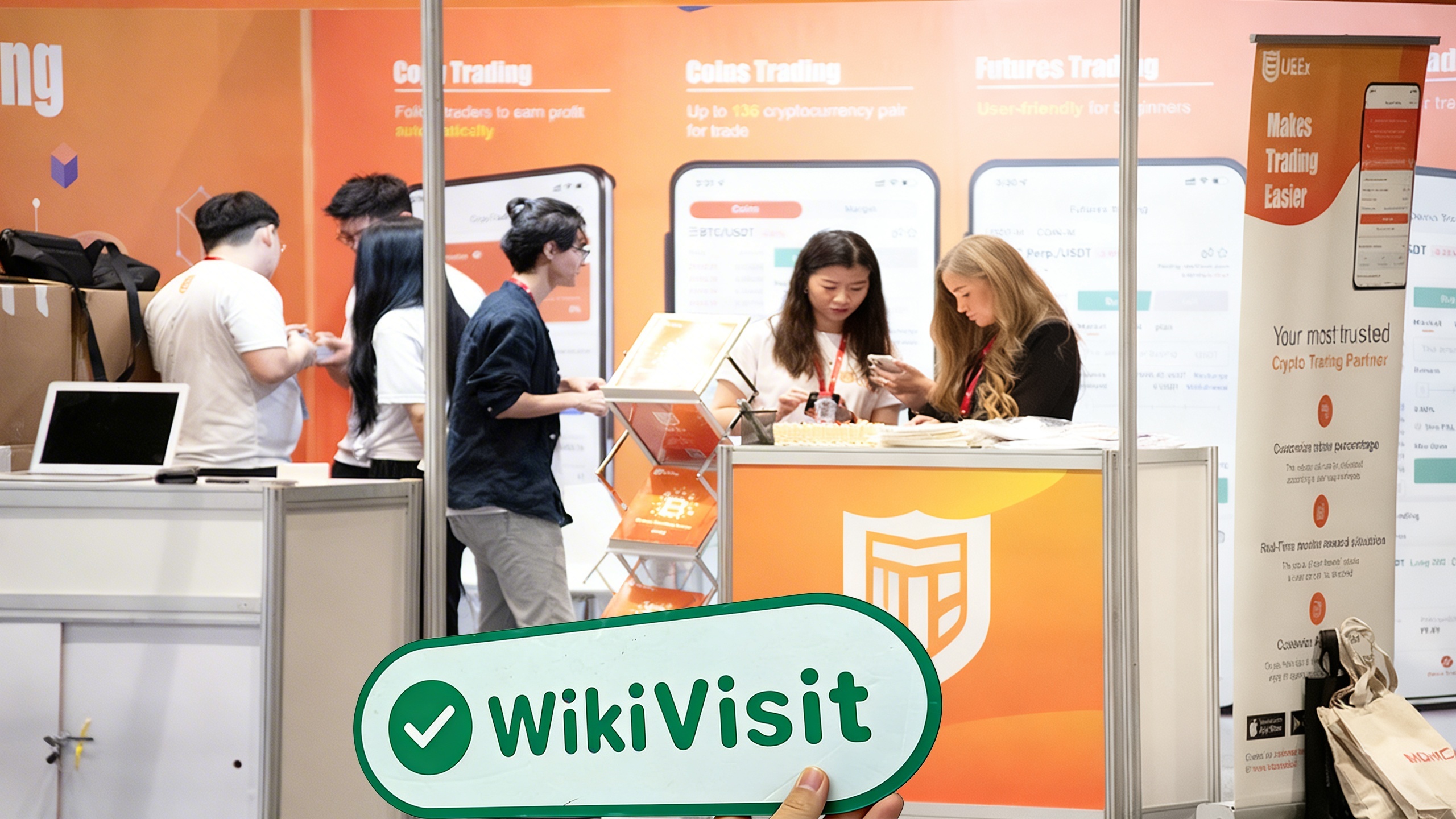  UEExauf der Wiki Finance Expo Dubai 2022