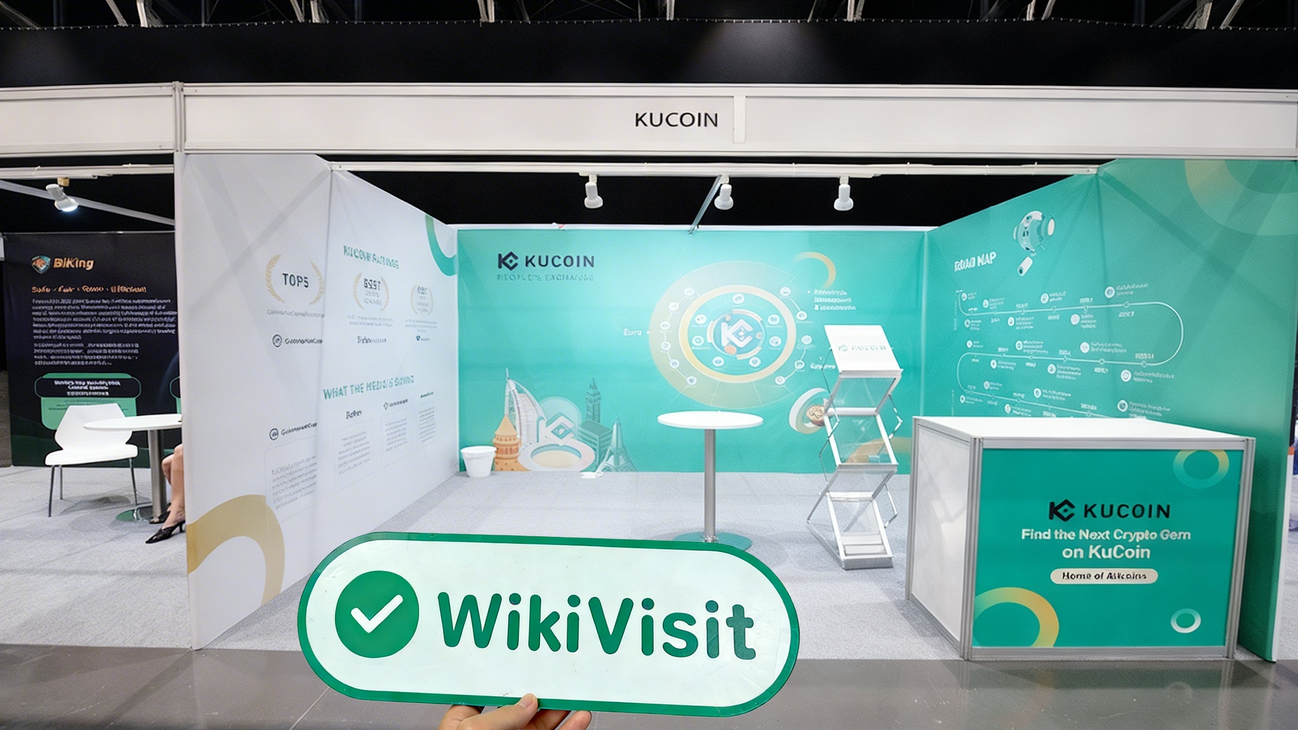 Kucoinat Wiki Finance EXPO Dubai 2022